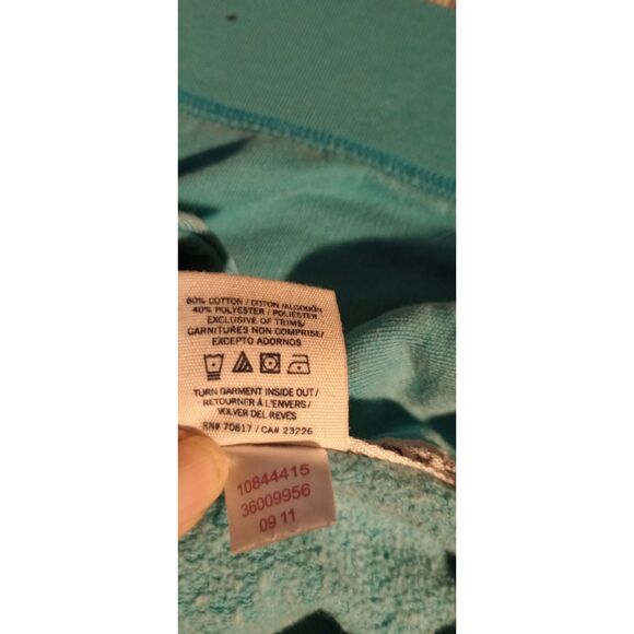 Pink Women's Size XSmall Blue Sweatshirt - Picture 5 of 5